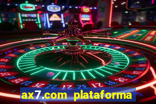 ax7.com plataforma de jogos